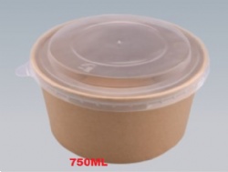 750ML paper bowls