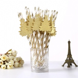 Disposable Colourful Paper Straw for Party