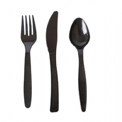 Disposable Plastic Cutlery Set Knife Fork Spoon