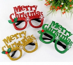 Merry christmas eyeglasses