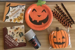 party tableware set-Holloween