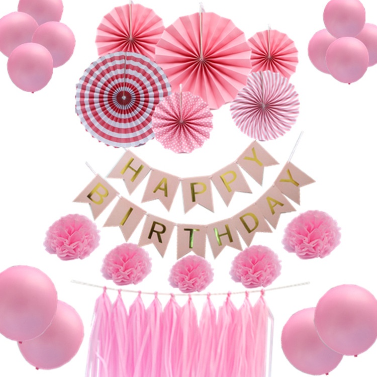 2022 hot sale party decoration set for birthday