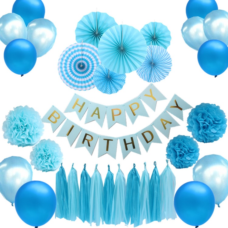 2022 hot sale party decoration set for birthday