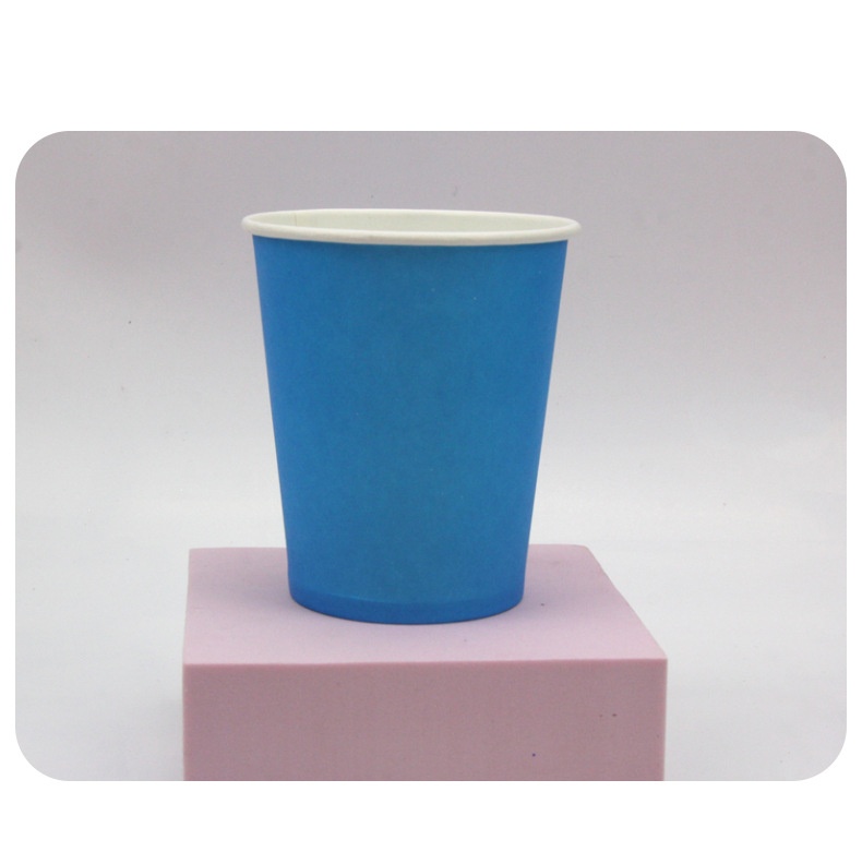 Blue Pink Cup Birthday Party Home Decoration Disposable Paper Cup Party Supplies