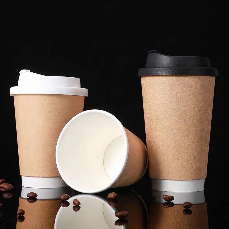 double wall Hot Selling 12oz/16oz/20oz Coffee Paper Cup High Quality Disposable Coffee Cup Paper Coffee Cups With lid