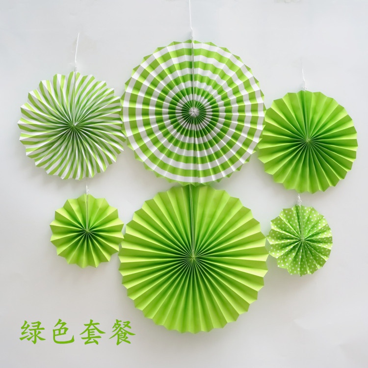 paper fans decoration