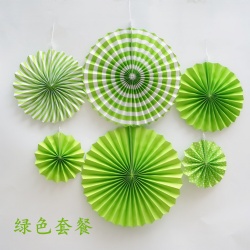 paper fans decoration